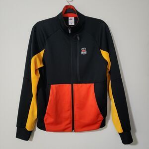 Nike Mens Full-Zip Track Jacket Colorblock Skeleton Skull #DR9780-010 Size S